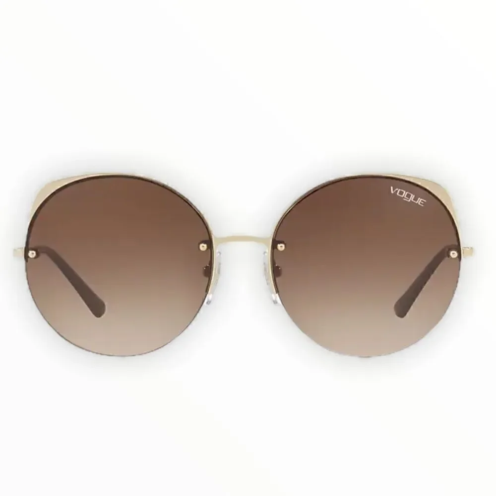 VOGUE EYEWEAR SUNGLASSES  IN BROWN GRADIENT
